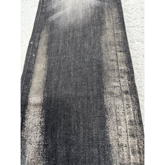 True Religion Mens 32 Distressed Silver Highlight Ricky Jeans USA Casual 90s Y2K - Picture 11 of 16